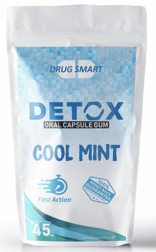 Drugsmart Detox Chewing Gum Saliva Cleansing Cool Mint Flavour 6 Pack - Best Bongs And More