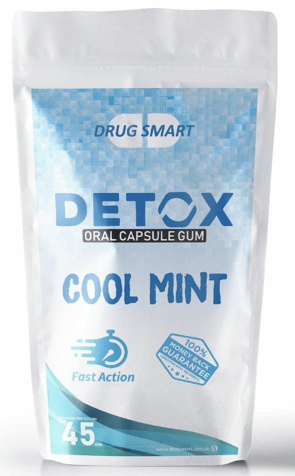Drugsmart Detox Chewing Gum Saliva Cleansing Cool Mint Flavour 6 Pack - Best Bongs And More