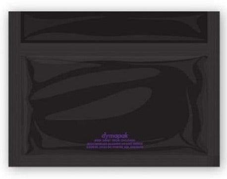 Dymapak Black Smell Proof Bag 15.5 x 11.5cm - Best Bongs And More