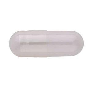 Empty Vegetable Gelatin Clear Capsules 50-1000 Pack Size 0 - Best Bongs And More