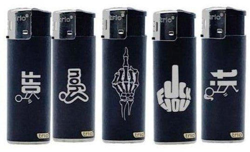 F**k You Design Jet Lighters 5 Pack - Best Bongs And More