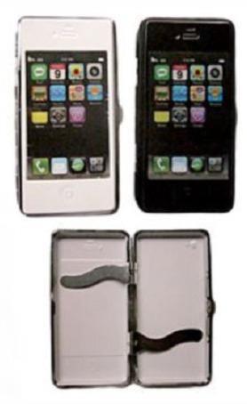 iPhone Design Cigarette Storage Hard Case - Best Bongs And More