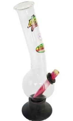 Large Bob Marley 420 Glass Bong 31cm - Best Bongs And More