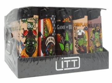 Litt TV Shows Electronic Lighters 5 Pack - Best Bongs And More