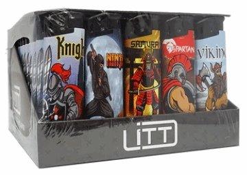 Litt Warriors Electronic Lighters 5 Pack - Best Bongs And More