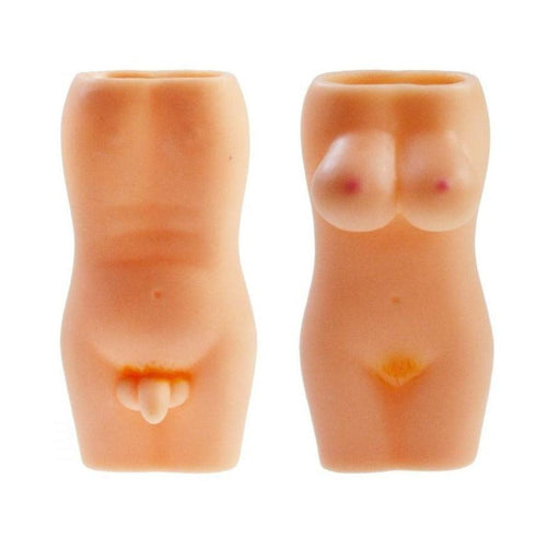 Male And Female Funny Lighter Cases 2 Pack - Best Bongs And More