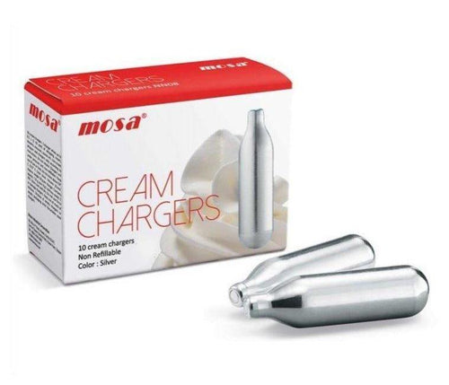 Mosa Cream Chargers 10-200 Pack - Best Bongs And More