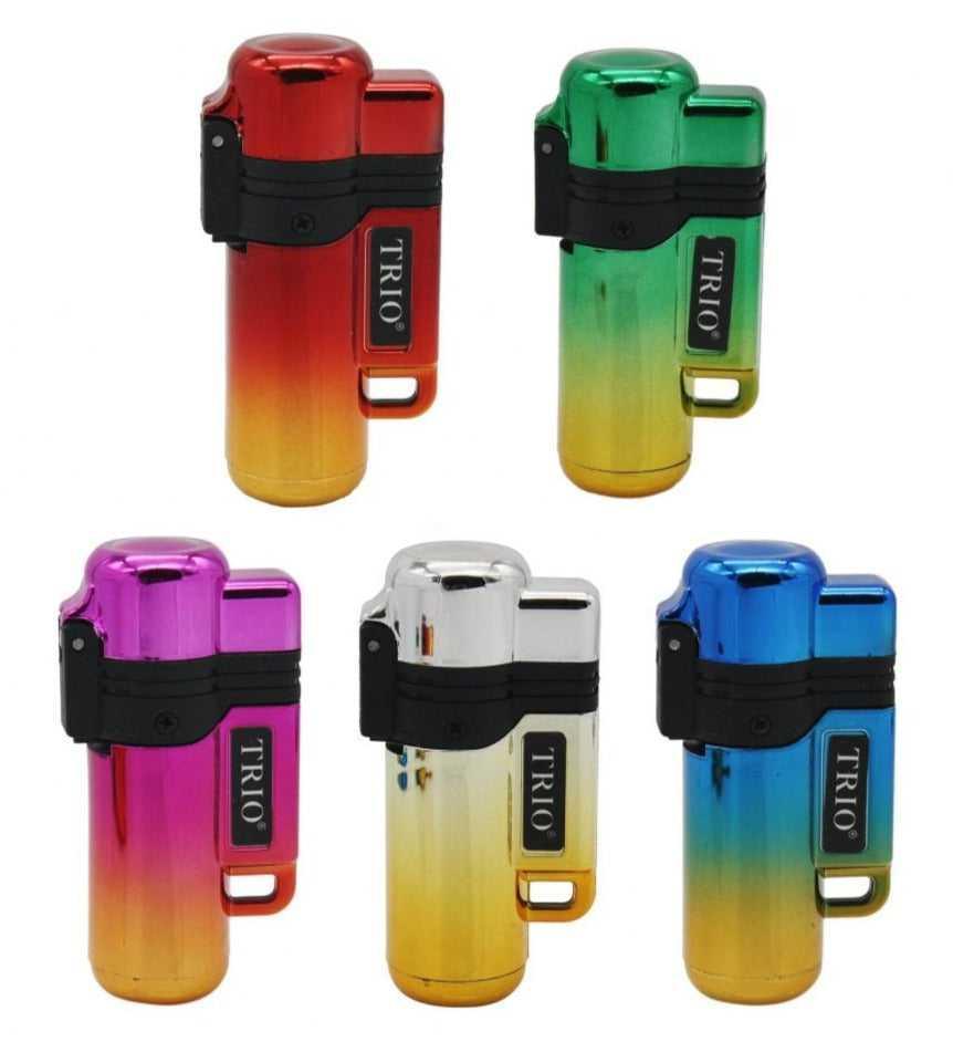 Multi Colour Refillable Jet Lighter - Best Bongs And More