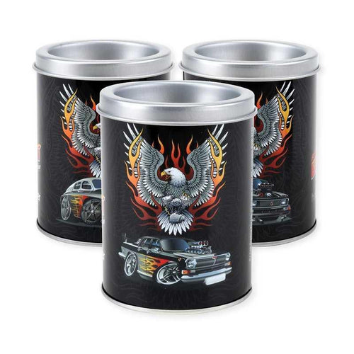 Muscle Car Designs Butt Bucket Tin Ashtrays - Best Bongs And More