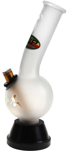 MWP Frosted Glass Bong 25cm - Best Bongs And More