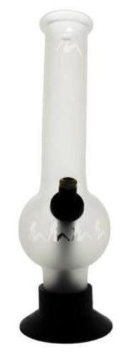 MWP Large Frosted Glass Bong 30cm - Best Bongs And More