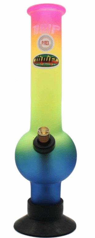 MWP Large Rainbow Glass Bong 30cm - Best Bongs And More