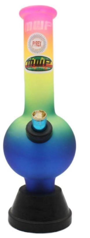 MWP Rainbow Glass Bong 25cm - Best Bongs And More
