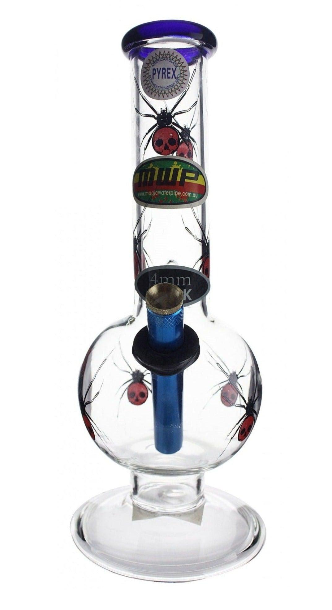 MWP Redback Spider Glass Bong 25cm - Best Bongs And More