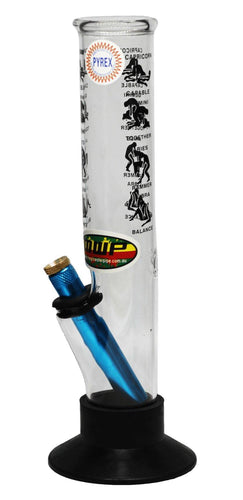 MWP Zodiac Sexy Straight Tube Glass Bong 26cm - Best Bongs And More