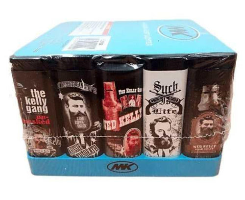 Ned Kelly Designs Refillable Jet Lighters 5 Pack - Best Bongs And More