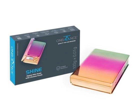On Balance Shine Rainbow Digital Scales 0.01-100g - Best Bongs And More