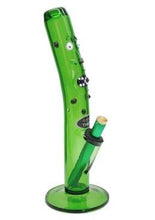 Load image into Gallery viewer, Pickle Rick Glass Bong 35cm - Best Bongs And More
