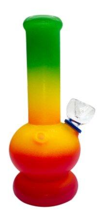 Rainbow Glass Bong 15cm - Best Bongs And More