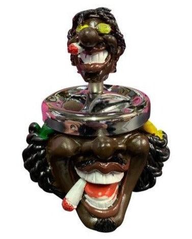 Rasta Jamaican Spinning Ashtray - Best Bongs And More