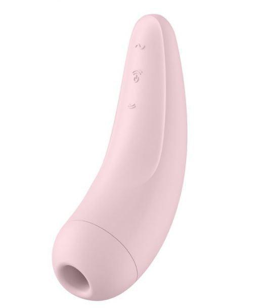 Satisfyer Curvy 2+ Clitoral Vibrator - Best Bongs And More