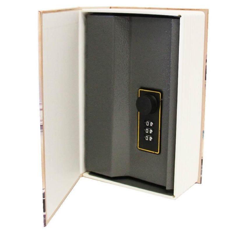 Secret Book Safe Stash Storage Compartment With Coded Combination Lock - Best Bongs And More