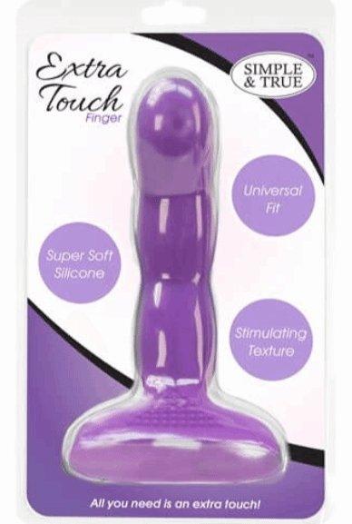 Simple True Extra Touch Finger Dong - Best Bongs And More