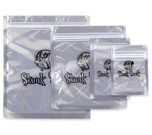 Skunk Sack Clear Smell Proof Bags - Best Bongs And More