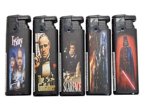 Spark Movie Jet Lighters 5 Pack - Best Bongs And More