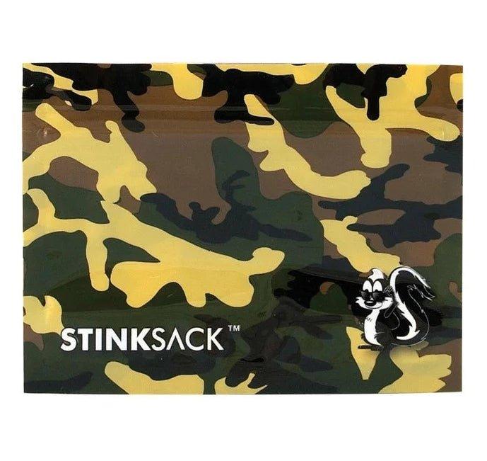 Stink Sack Camouflage Smell Proof Bags 10.2 x 7.6cm - Best Bongs And More