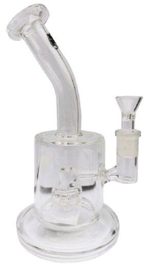 Stone Age Clear Percolator Glass Bong 21cm - Best Bongs And More