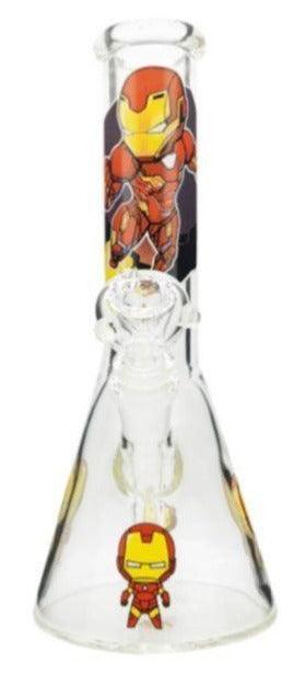Stone Age Iron Man Beaker Glass Bong 28cm - Best Bongs And More