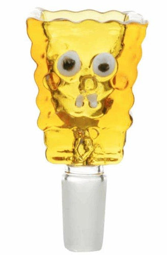 Stone Age Sponge Bob Glass Cone Piece 14mm / 19mm - Best Bongs And More