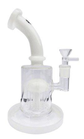 Stone Age White Percolator Glass Bong 23cm - Best Bongs And More